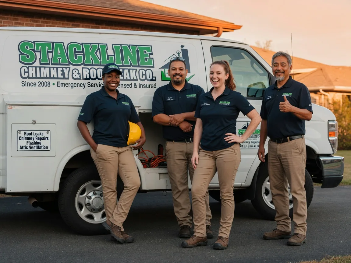 Chimney flashing repair company in Dickens, NE